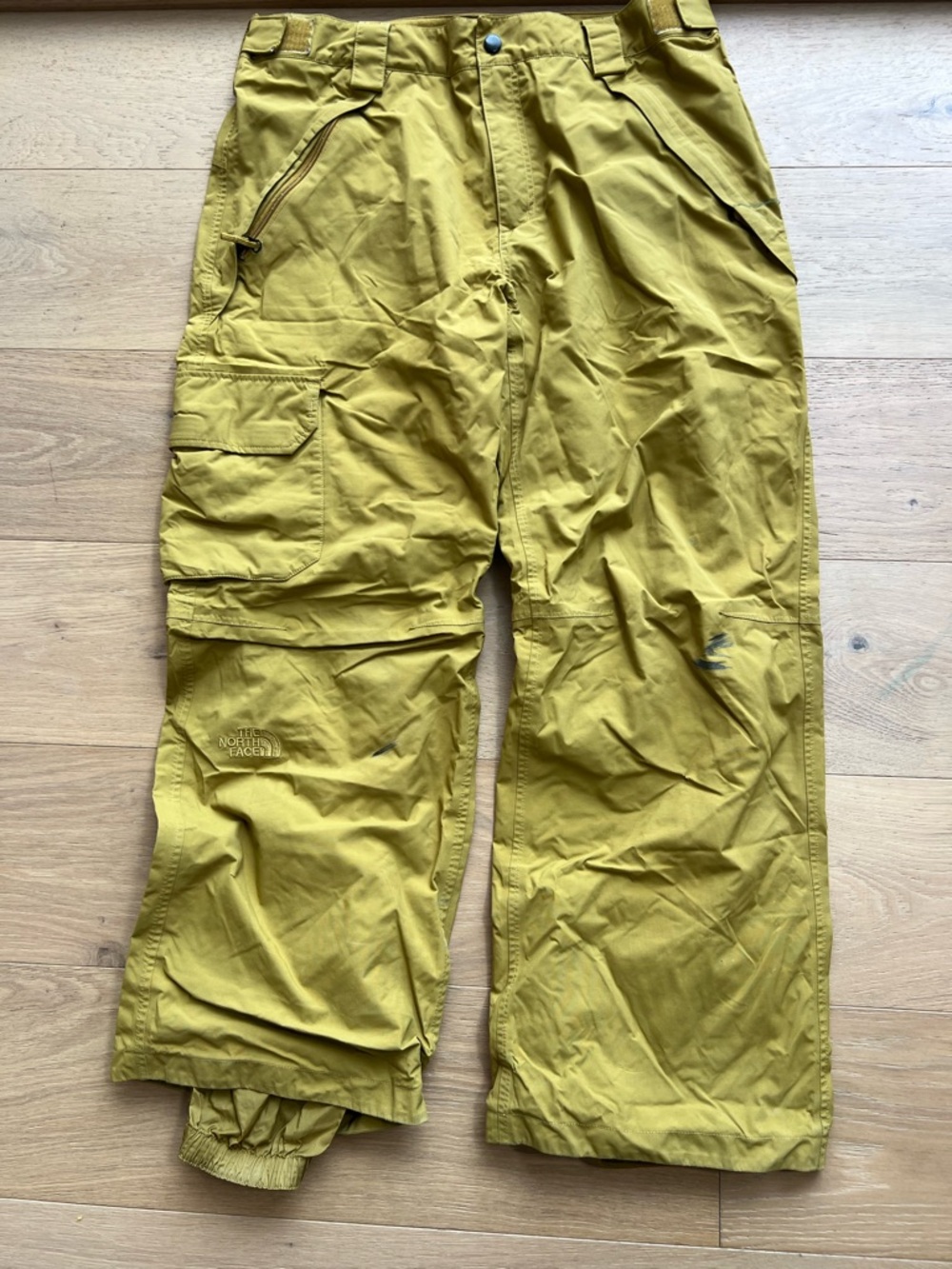 The North Face Men's Yellow Dryvent Snow Pants